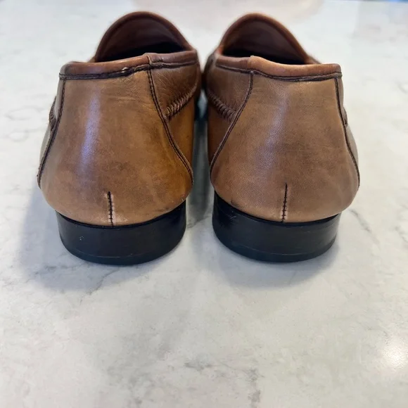 Men’s Mezlan Genuine Lizard Loafers. Size 9.5. - Picture 3 of 8